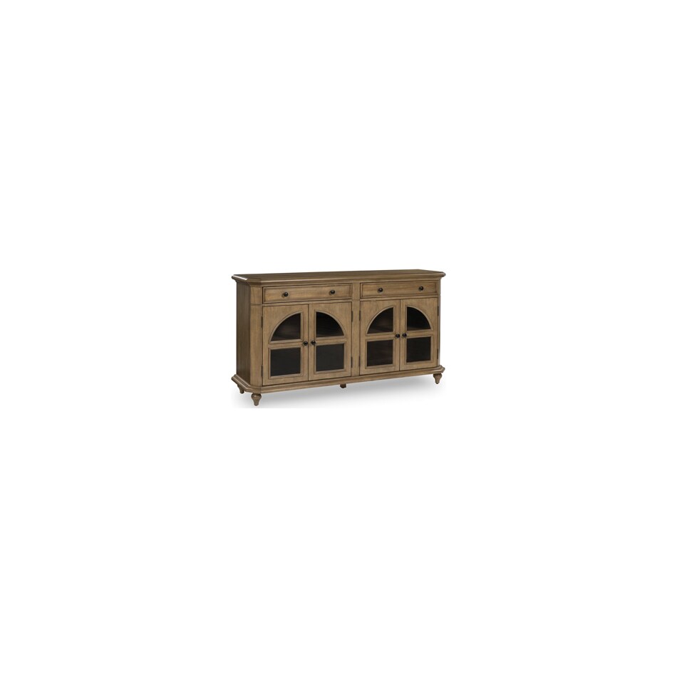 brown wall units   