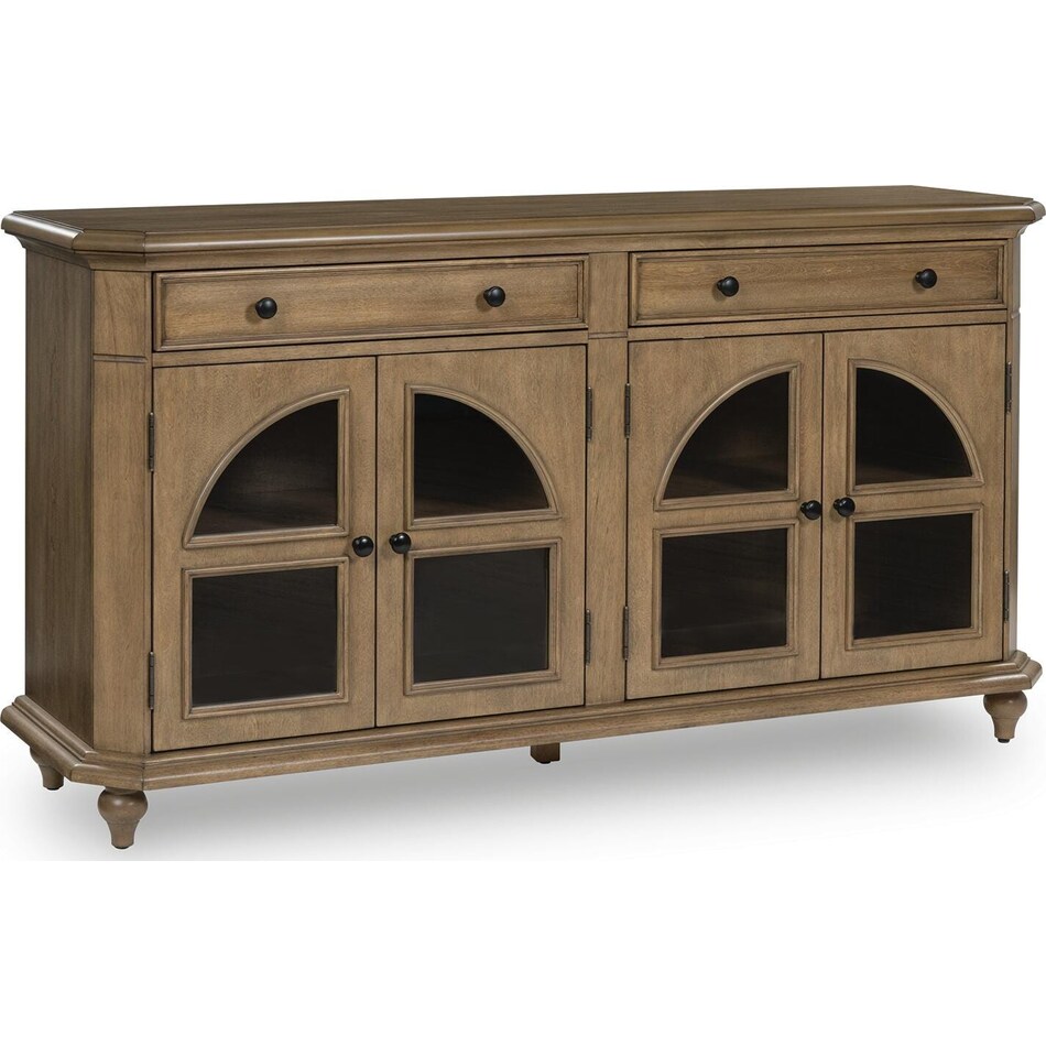 brown wall units   