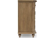 brown wall units   