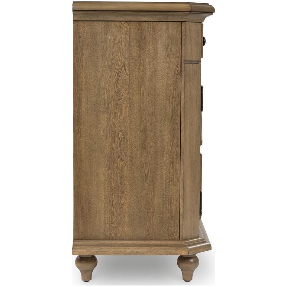 brown wall units   