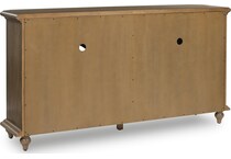 brown wall units   