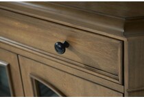 brown wall units   