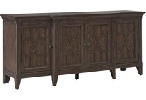 brown wall units   