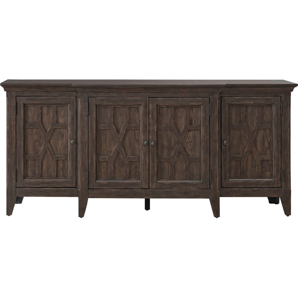 brown wall units   