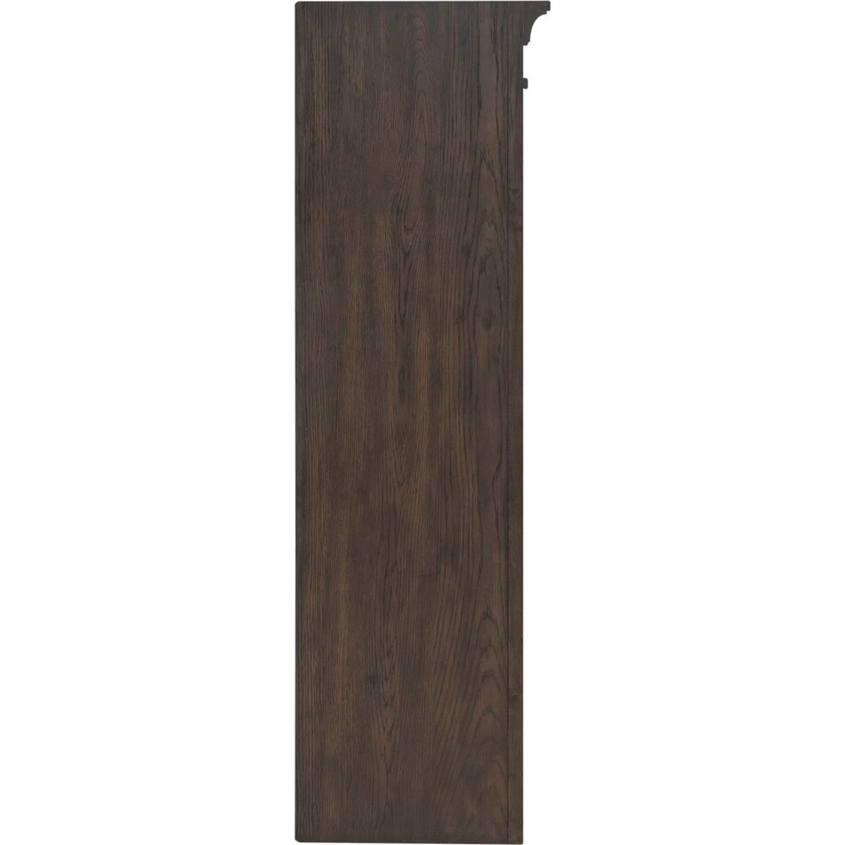 brown wall units   