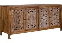 brown wall units   