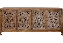brown wall units   