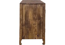 brown wall units   