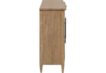 brown wall units   