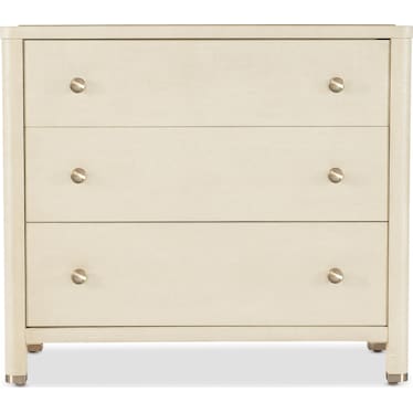 Archives Raffia Three-Drawer Chest