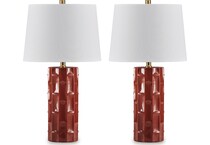 burnt umber lamps   