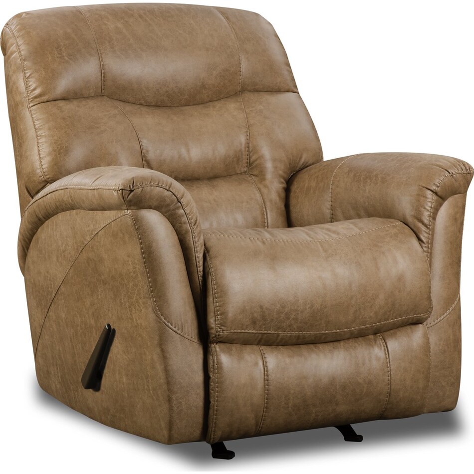 camel fabric recliners   