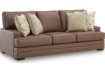 caramel fabric living room groups   