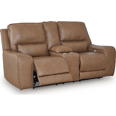 DeepWakes Power Reclining Loveseat with Console