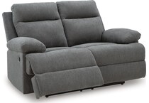 charcoal fabric living room groups   