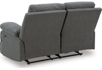 charcoal fabric living room groups   