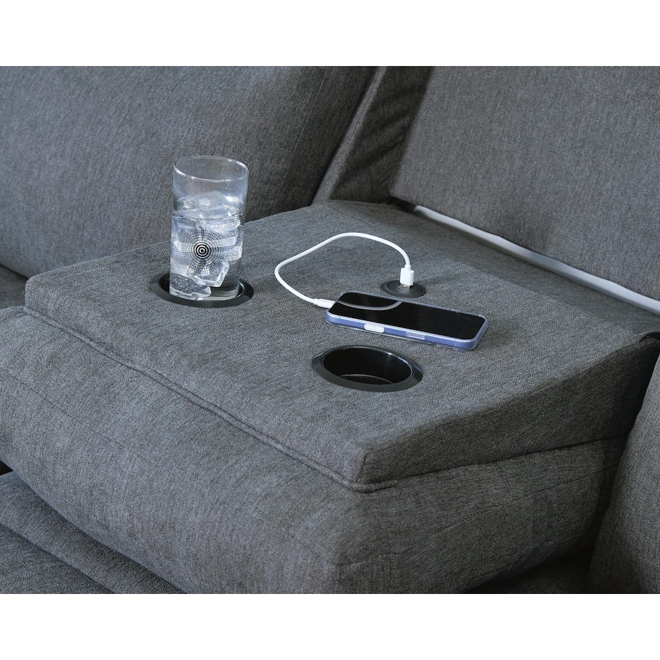charcoal fabric living room groups   