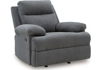 charcoal fabric recliners   