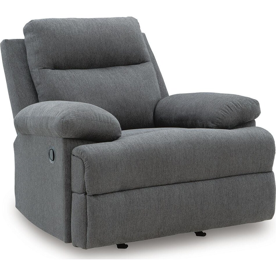 charcoal fabric recliners   
