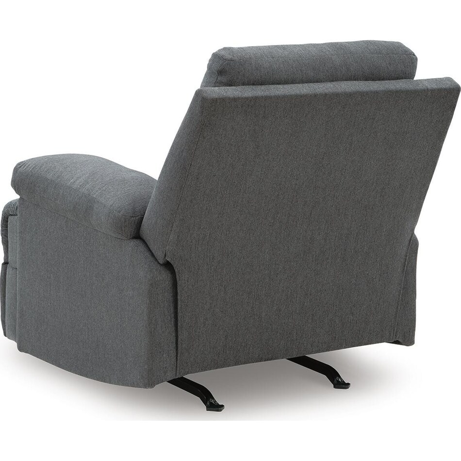 charcoal fabric recliners   