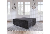 charcoal fabric sectional   
