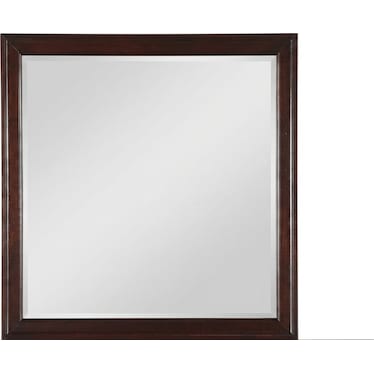Louis Philip Dresser Top Mirror - Cherry