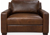 chestnut leather upholstery   