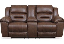 chocolate fabric living room groups   