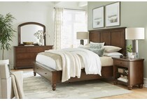 classic cherry bedroom   