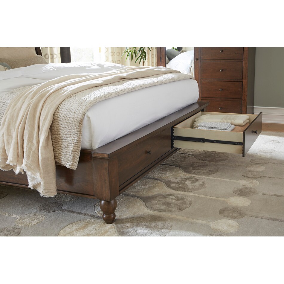 classic cherry bedroom   