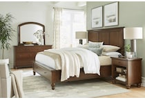 classic cherry bedroom   