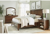 classic cherry bedroom   