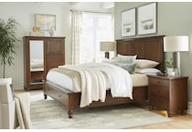 classic cherry bedroom   
