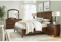 classic cherry bedroom   