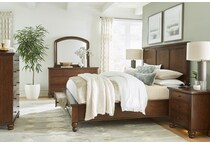 classic cherry bedroom   