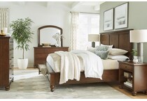 classic cherry bedroom   