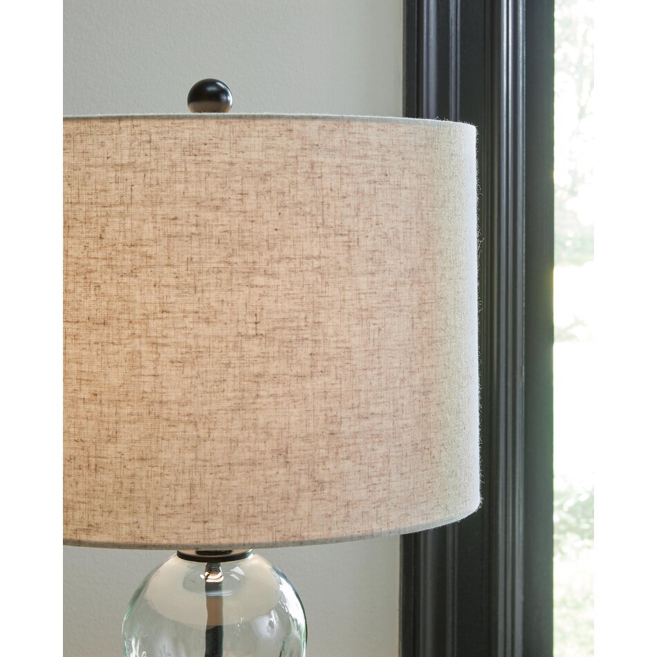 clear black lamps   