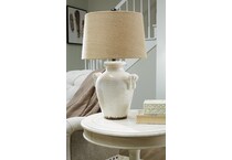 cream lamps   