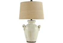 cream lamps   