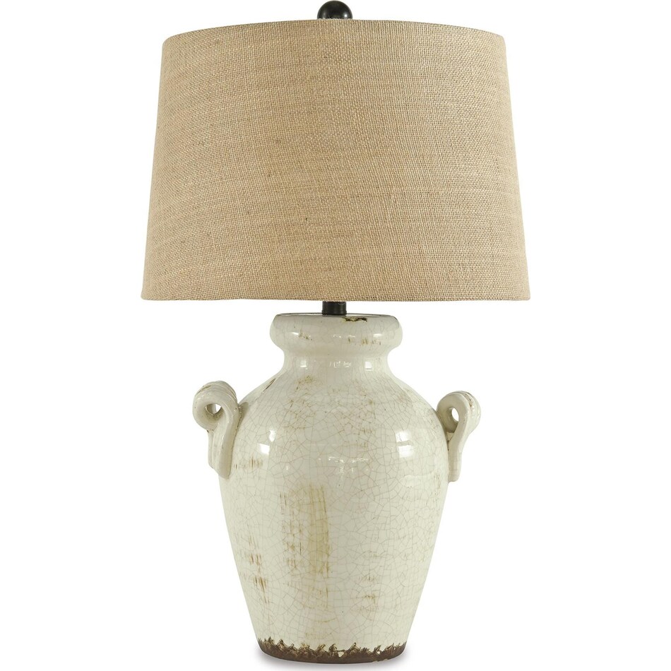 cream lamps   