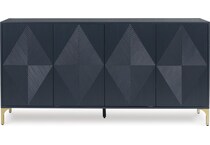 dark blue wall units   