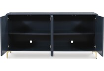 dark blue wall units   