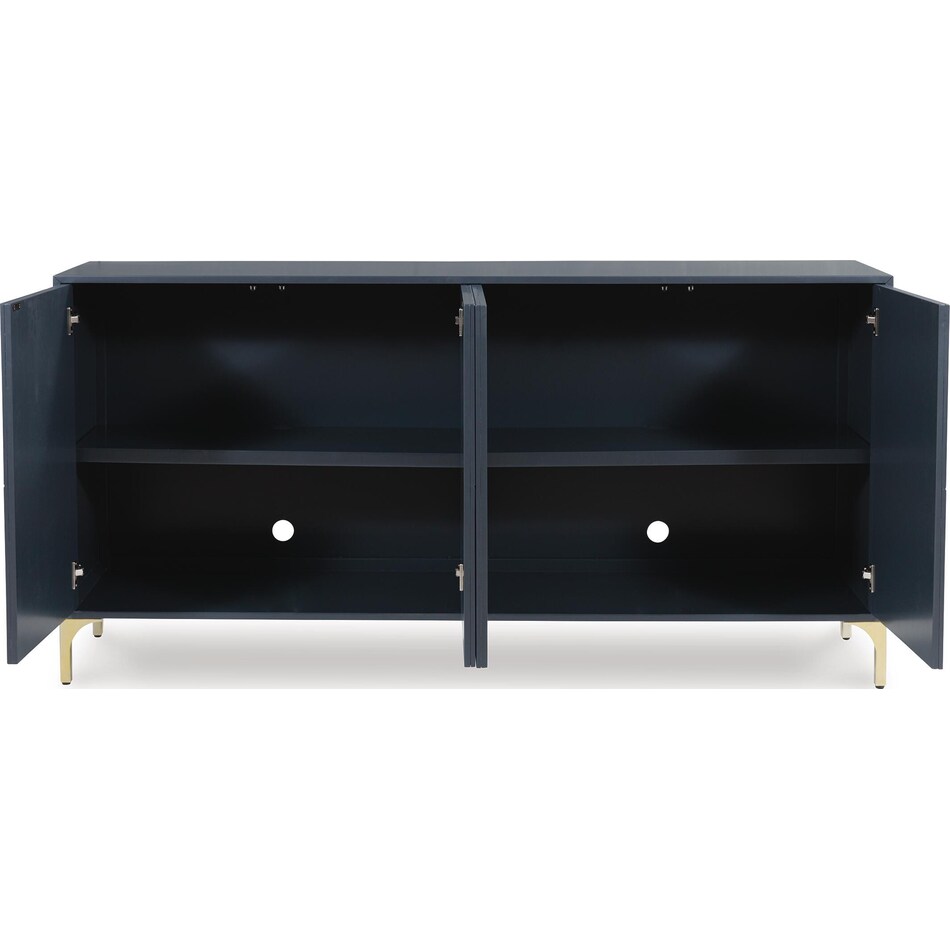 dark blue wall units   