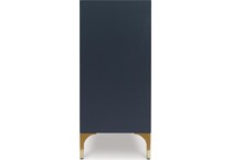 dark blue wall units   