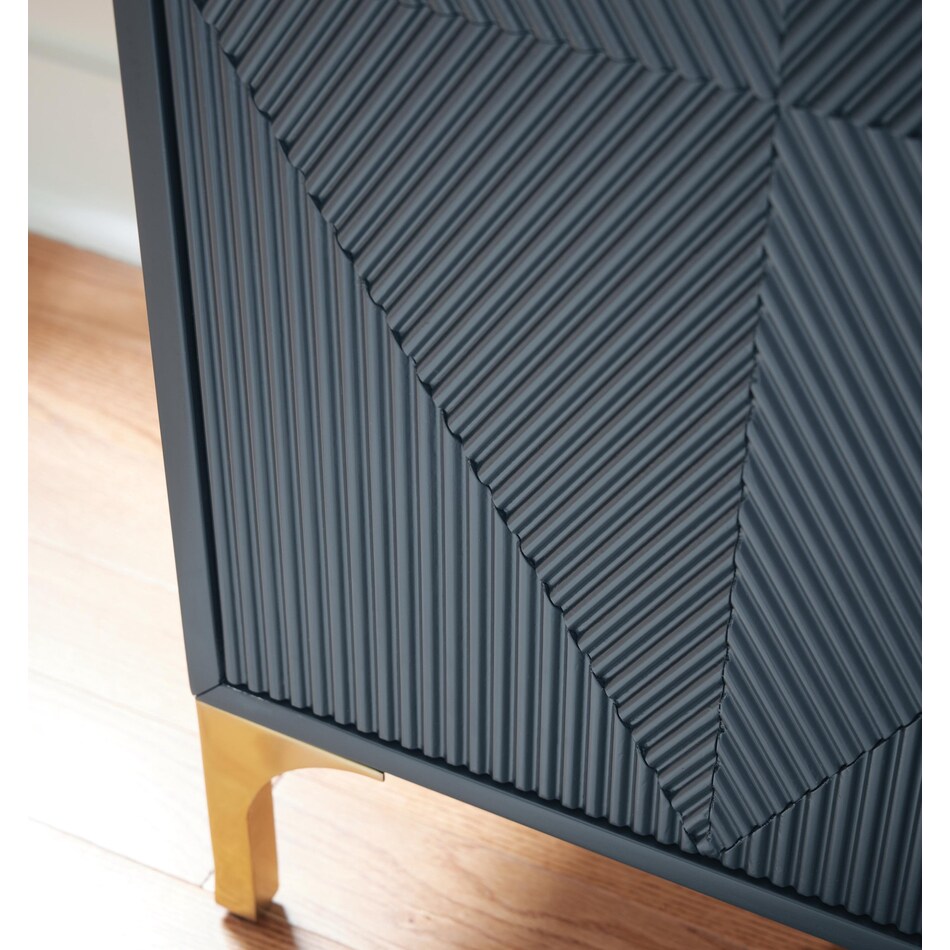 dark blue wall units   