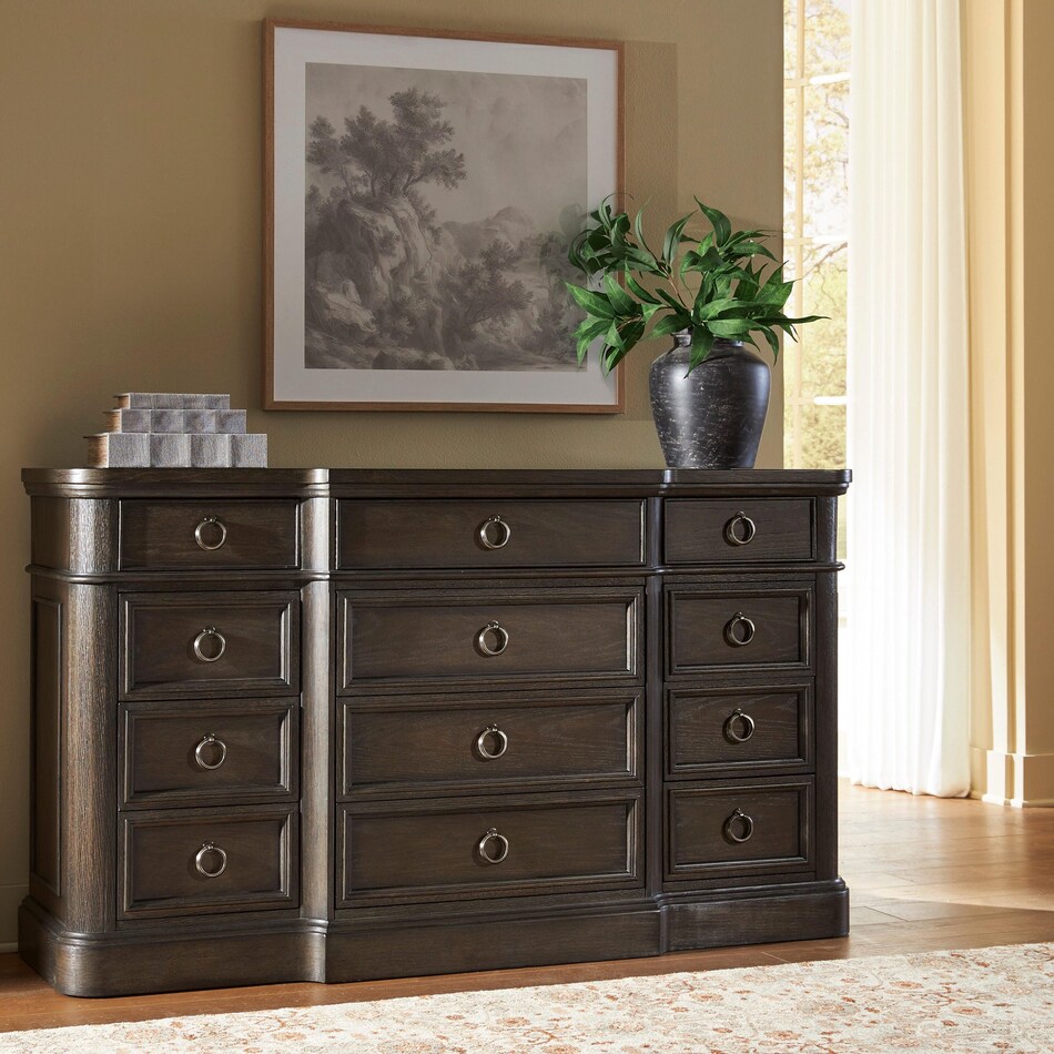 dark brown oak vaneer   