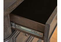 dark brown oak vaneer   
