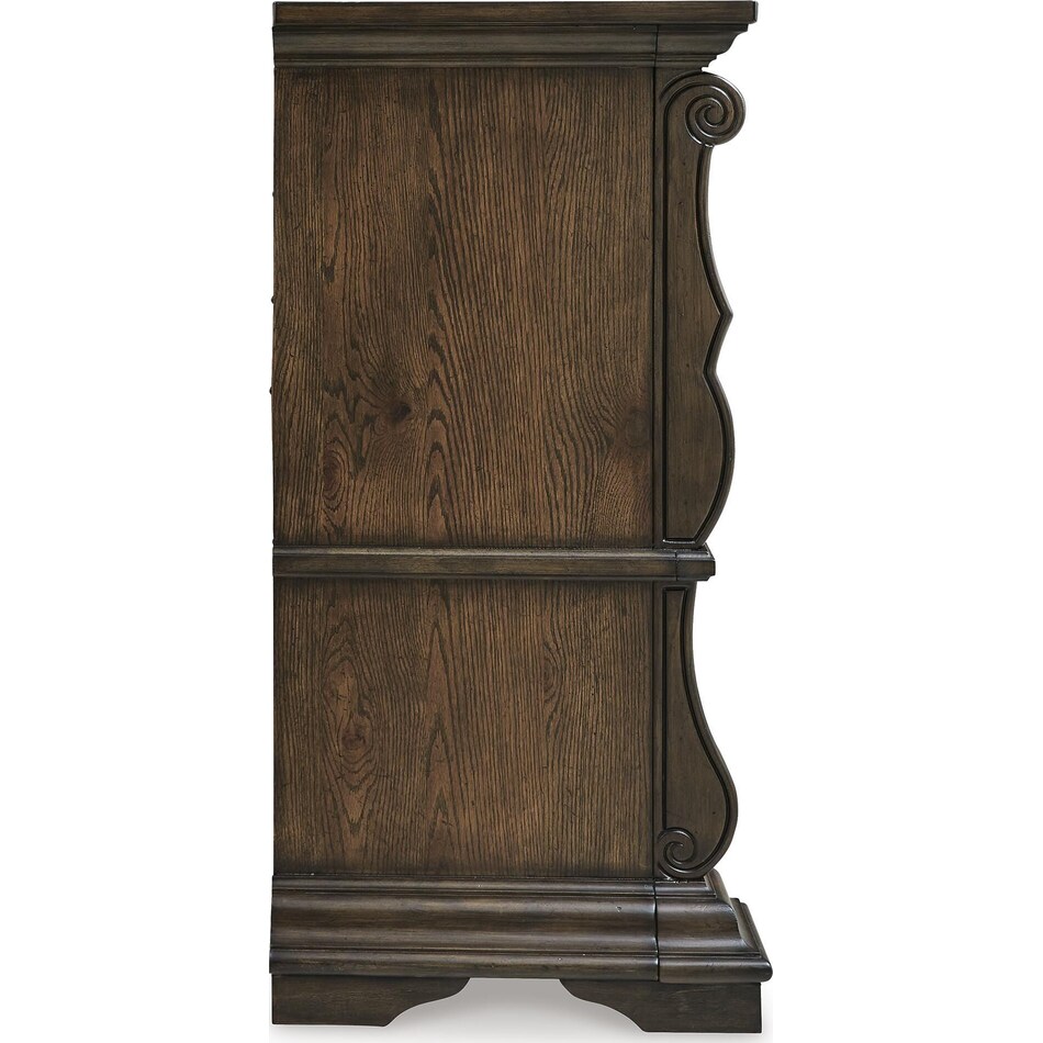 dark brown bedroom   
