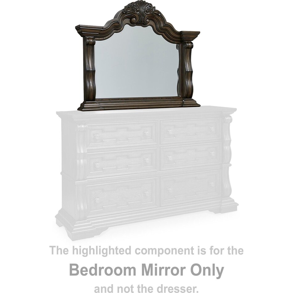 dark brown bedroom   