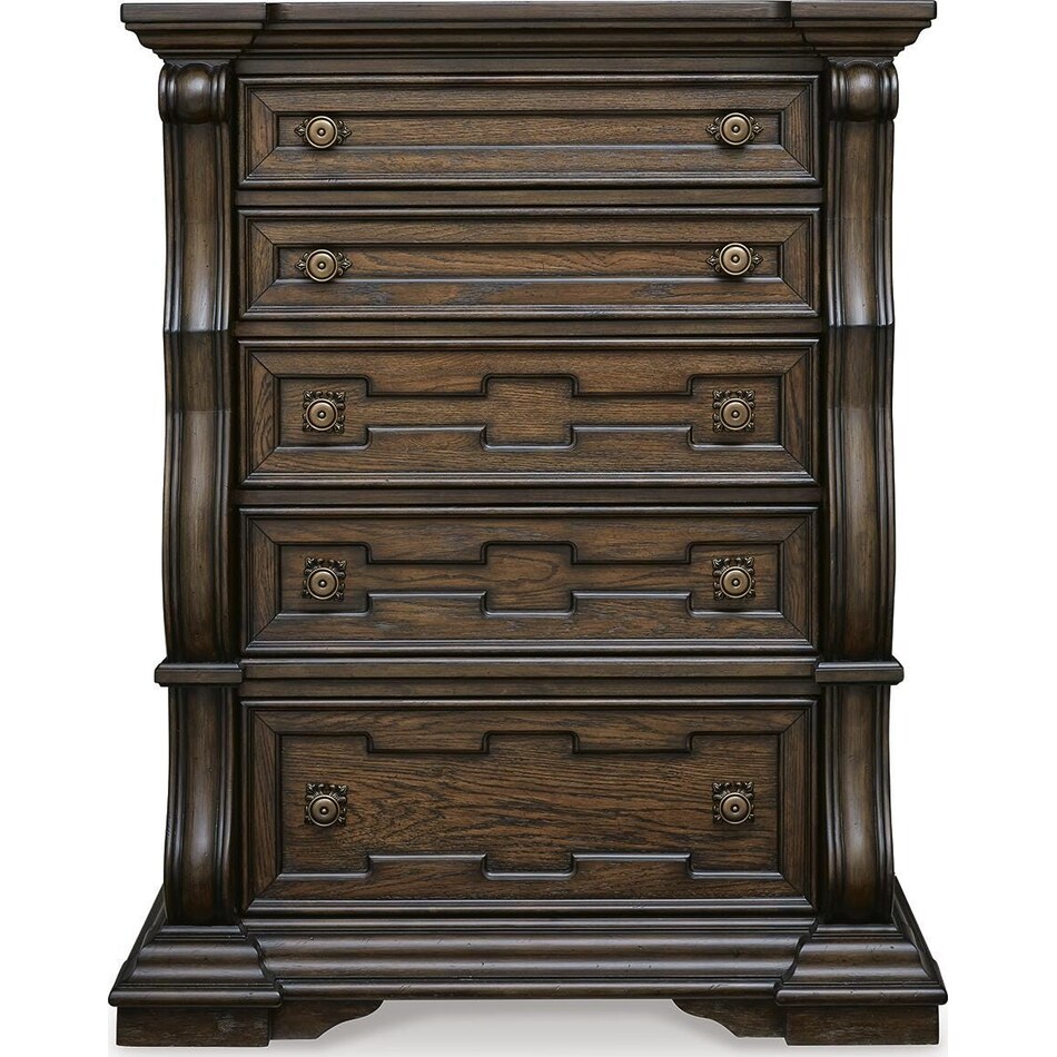 dark brown bedroom   